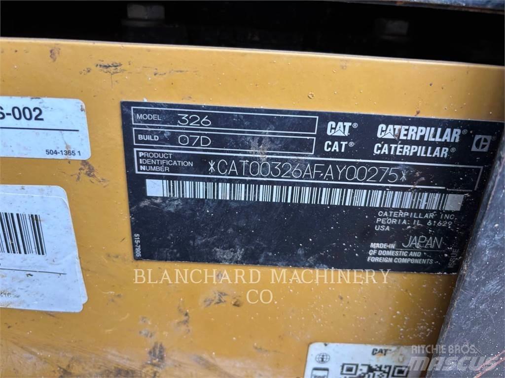 CAT 326 Верижен екскаватор