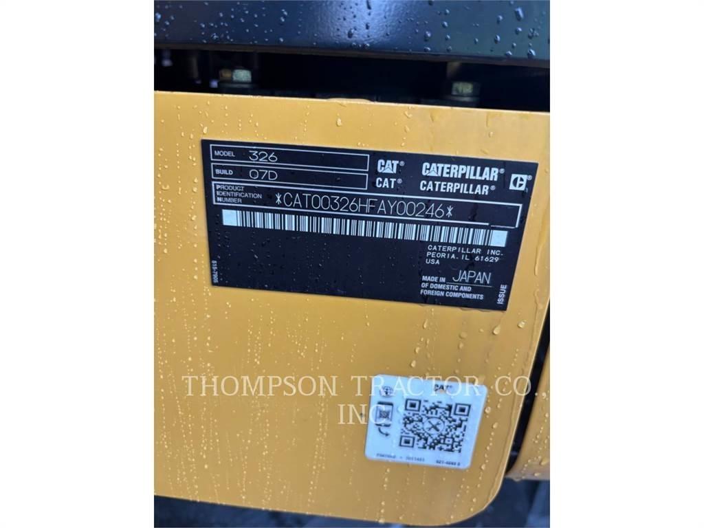 CAT 326 Верижен екскаватор