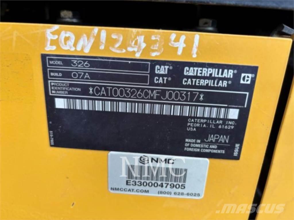 CAT 326-07 Верижен екскаватор