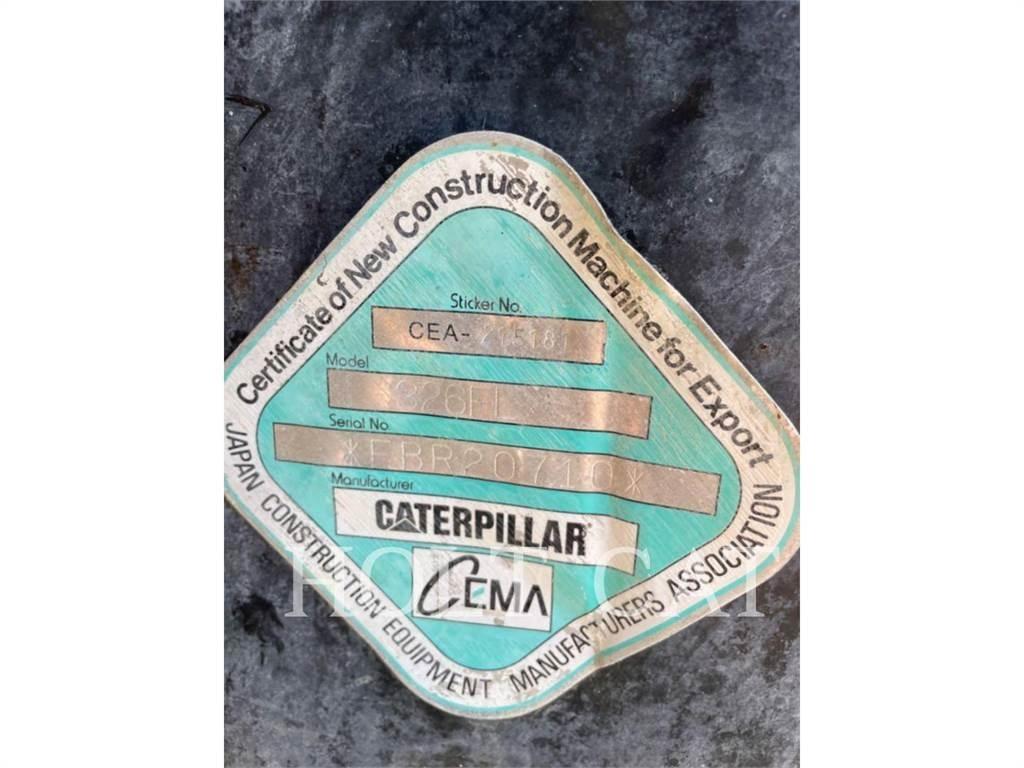 CAT 326FL Верижен екскаватор