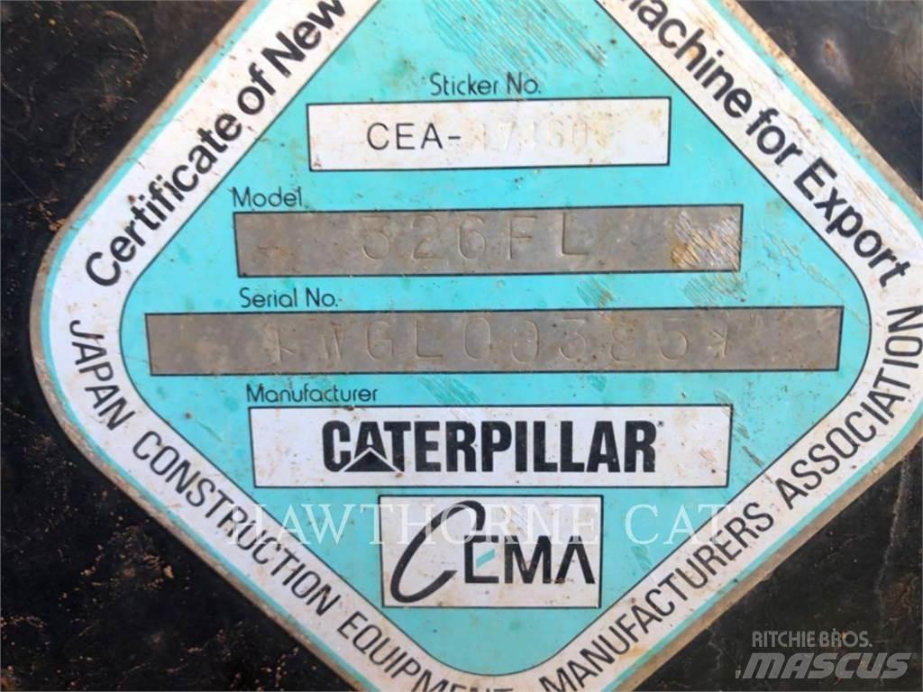 CAT 326FL Верижен екскаватор