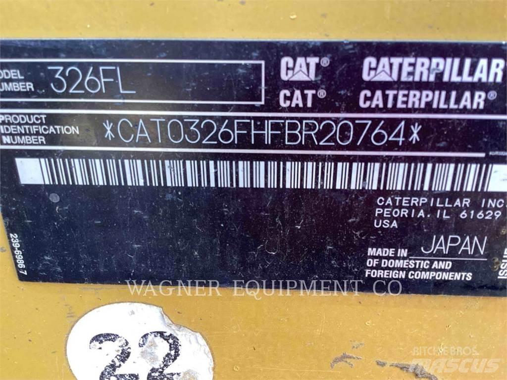 CAT 326FL Верижен екскаватор