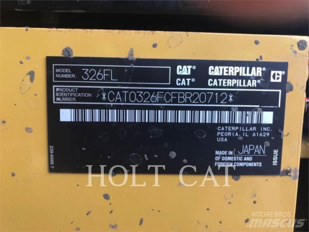 CAT 326FL Верижен екскаватор