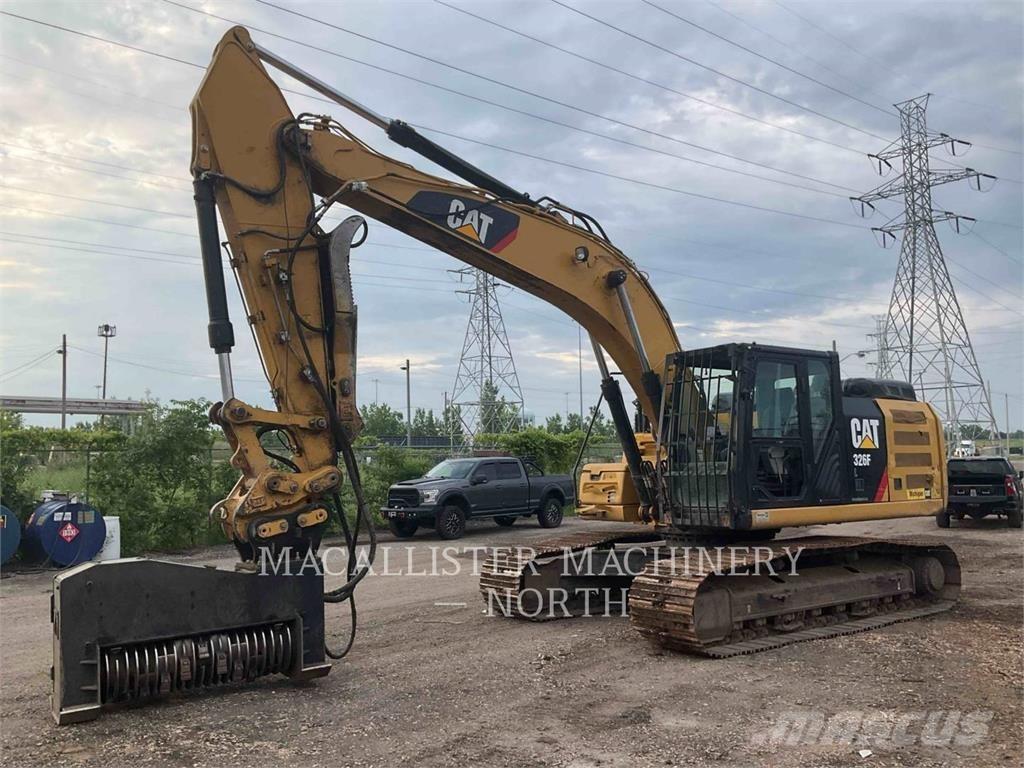 CAT 326FL PTQ Верижен екскаватор
