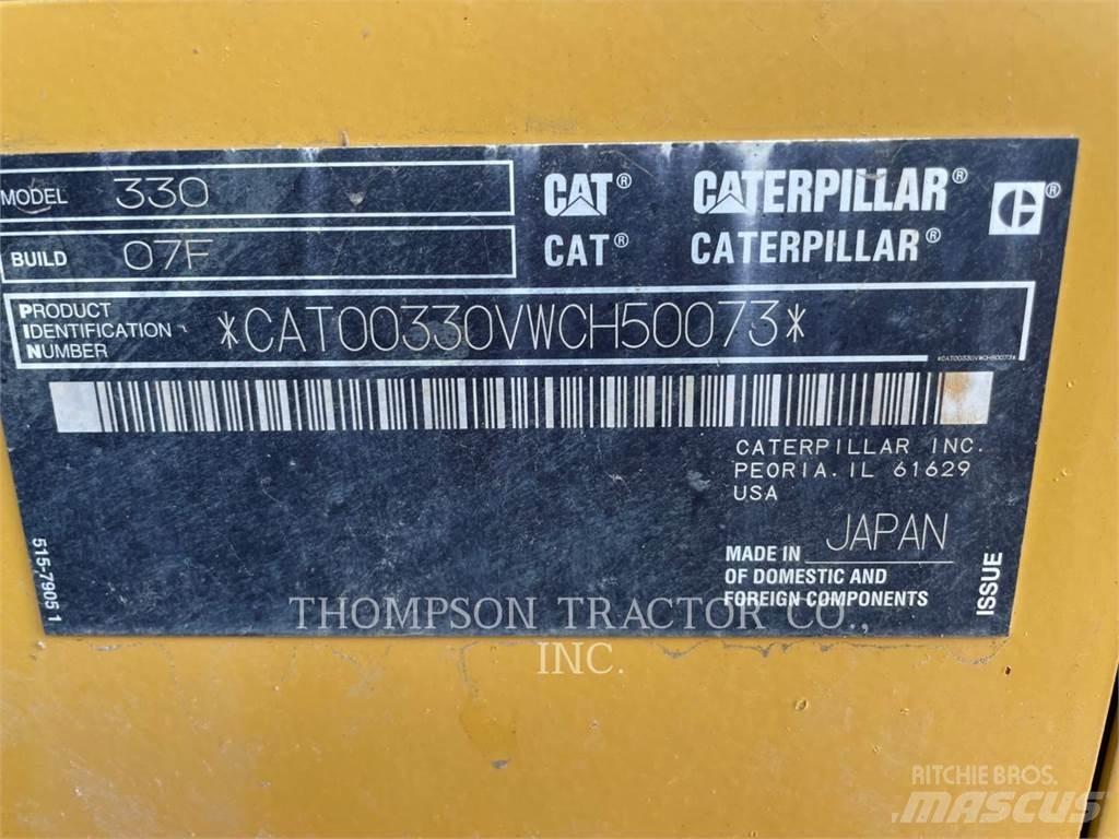 CAT 330 Верижен екскаватор