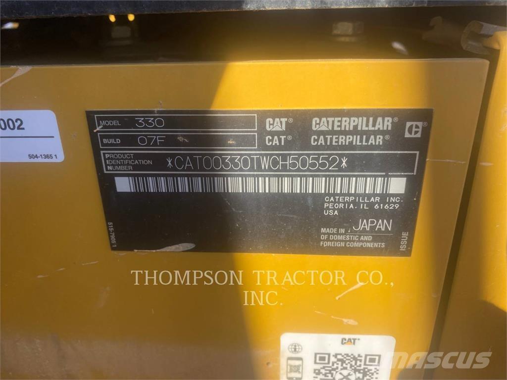 CAT 330 Верижен екскаватор