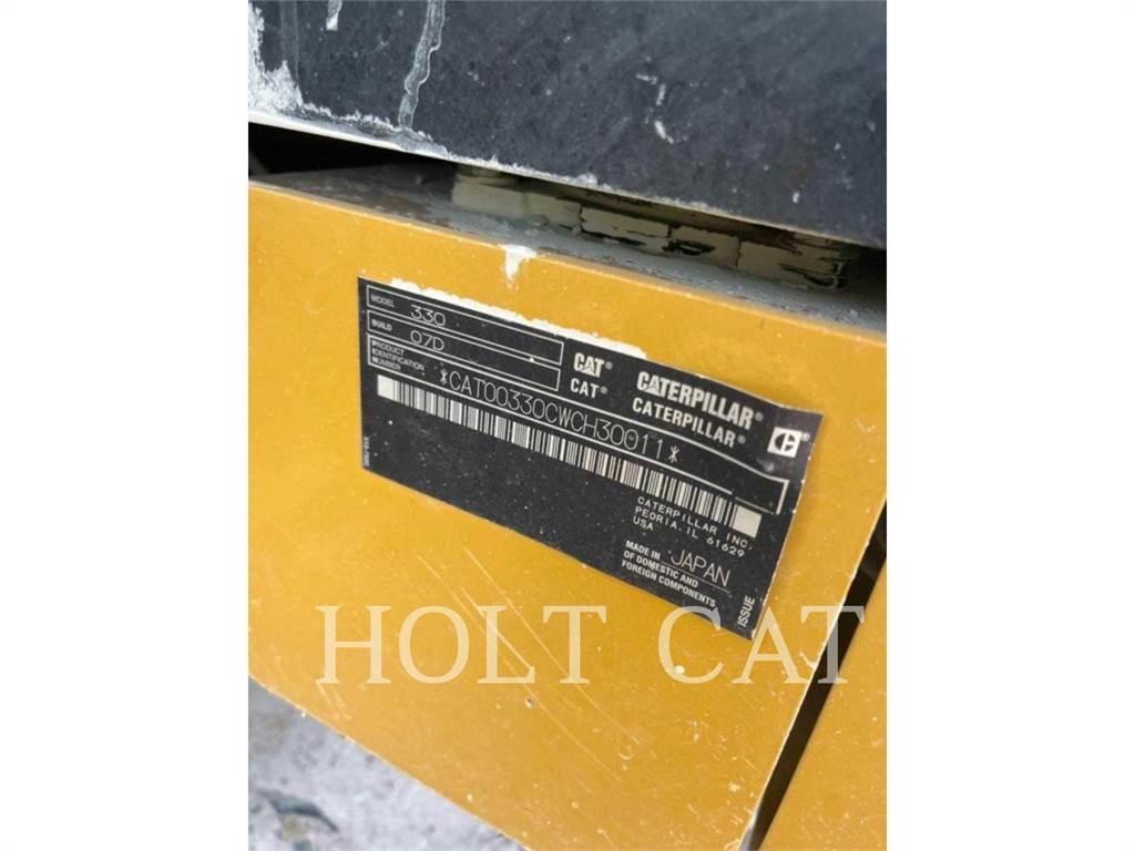 CAT 330 TC Верижен екскаватор