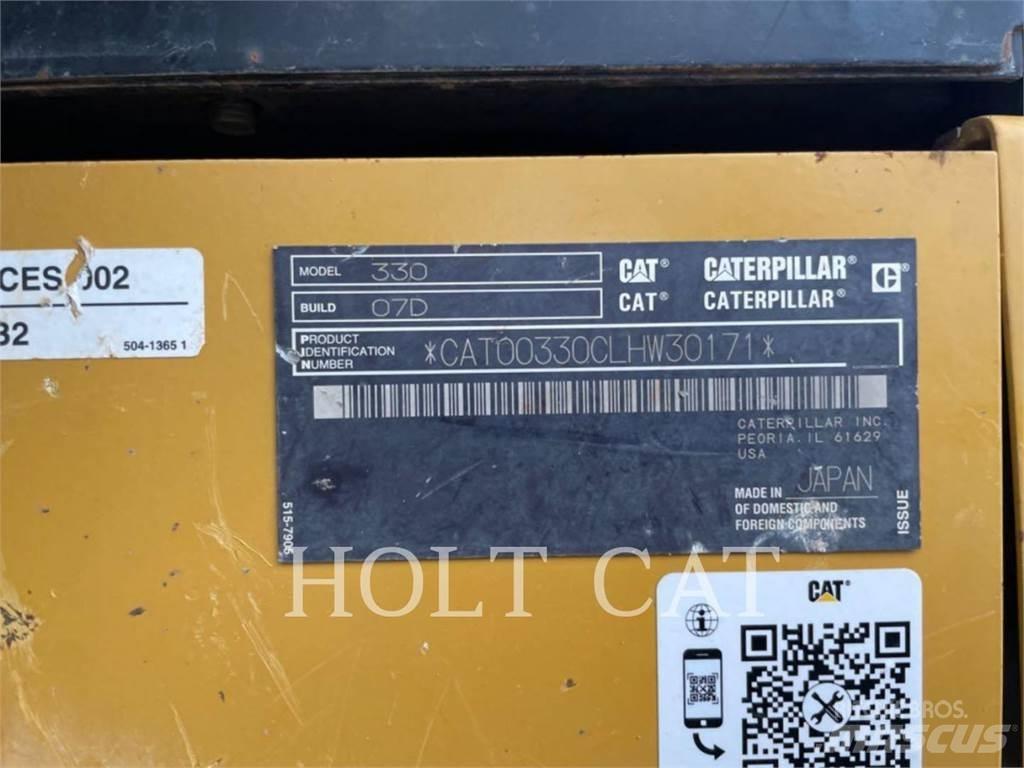 CAT 330 TC Верижен екскаватор