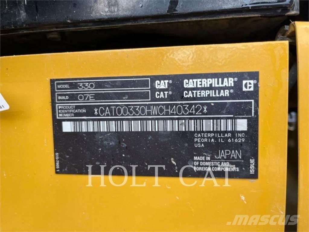 CAT 330 TC Верижен екскаватор