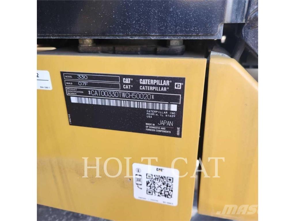 CAT 330 TC Верижен екскаватор