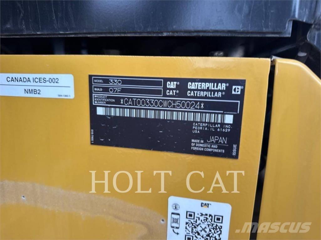 CAT 330 TC Верижен екскаватор