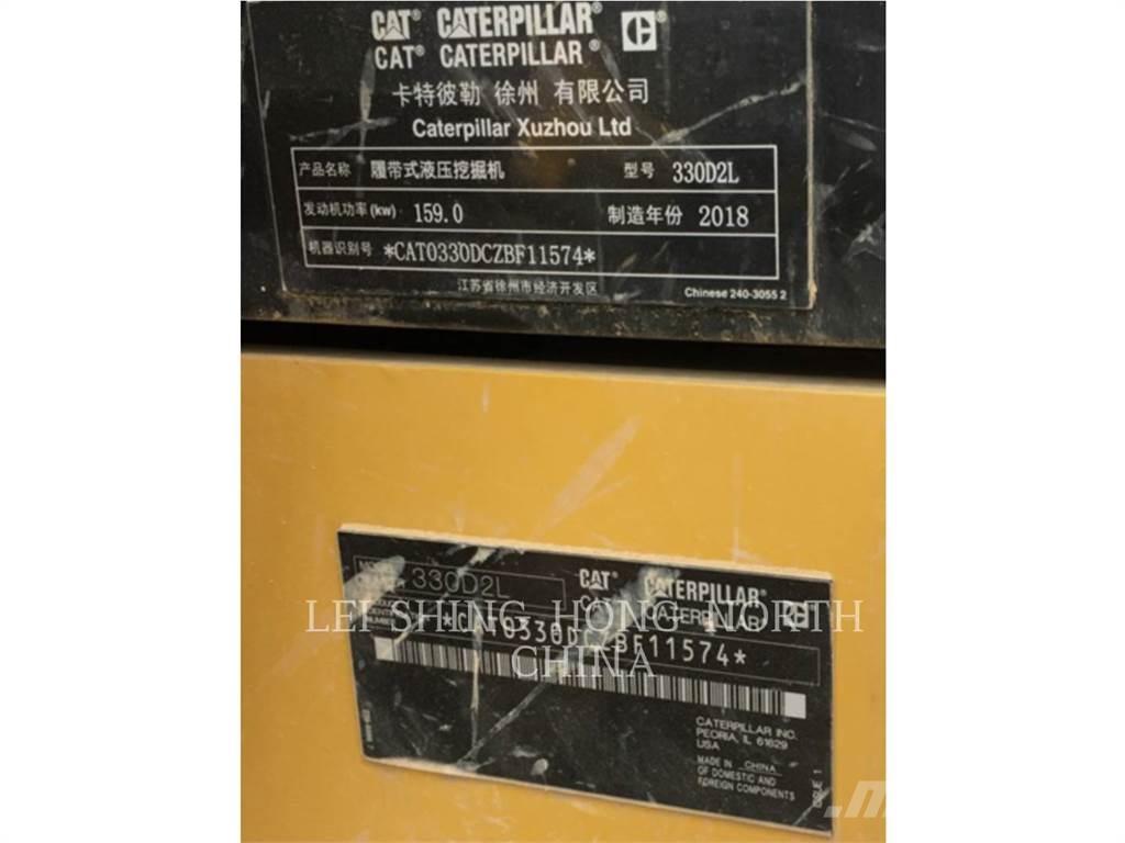 CAT 330D2L Верижен екскаватор