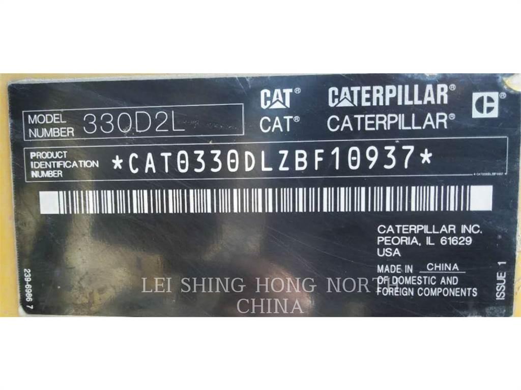 CAT 330D2L Верижен екскаватор