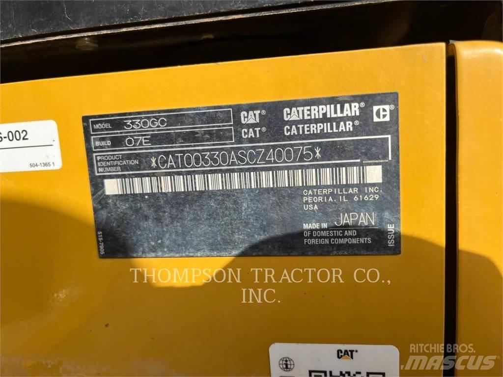 CAT 330GC Верижен екскаватор