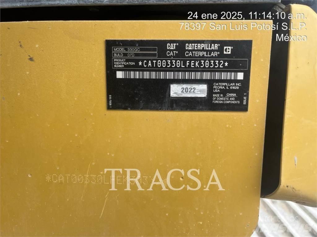 CAT 330GC Верижен екскаватор