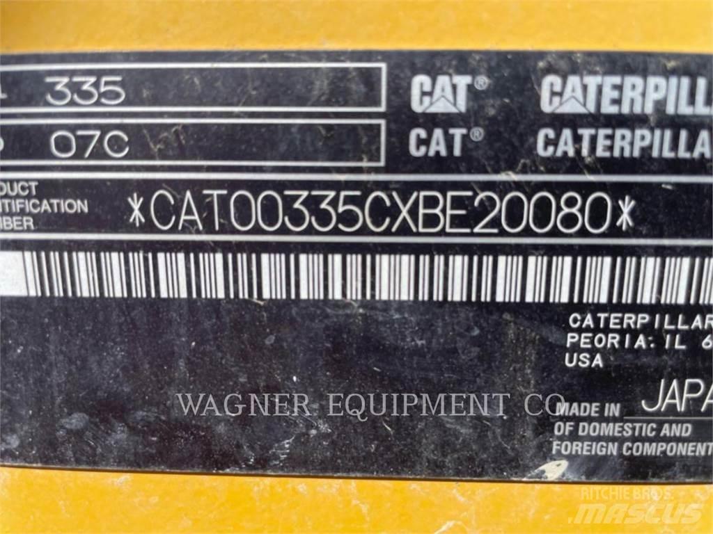 CAT 335 Верижен екскаватор
