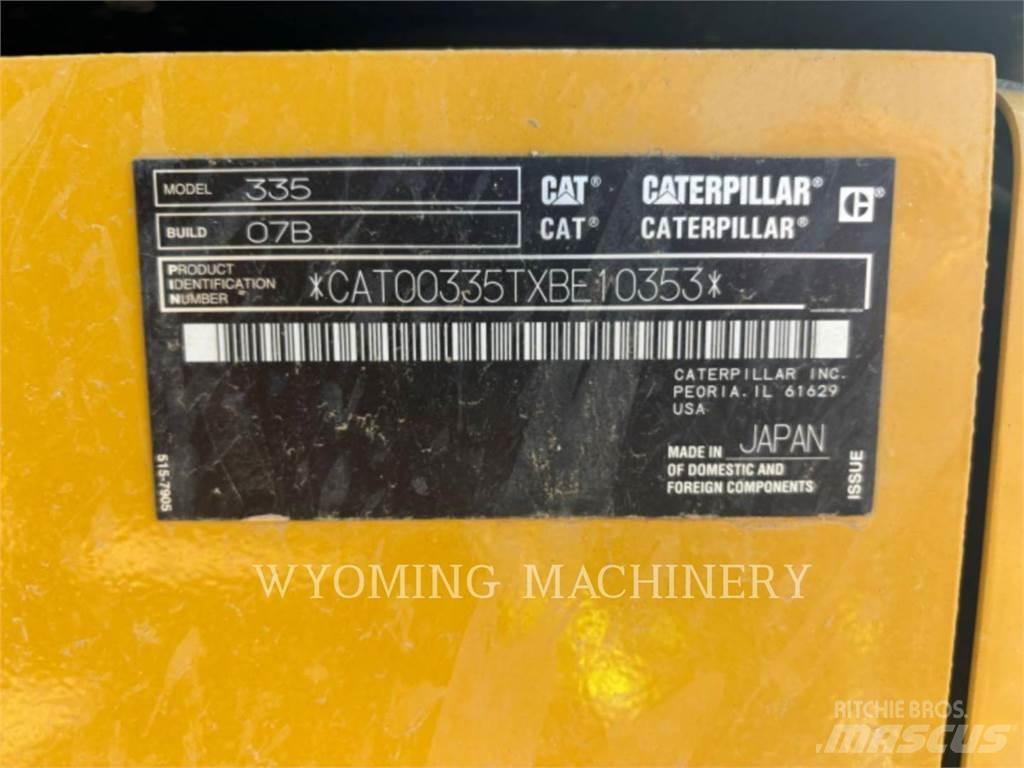 CAT 335 Верижен екскаватор