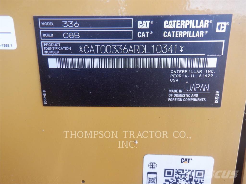 CAT 336 Верижен екскаватор