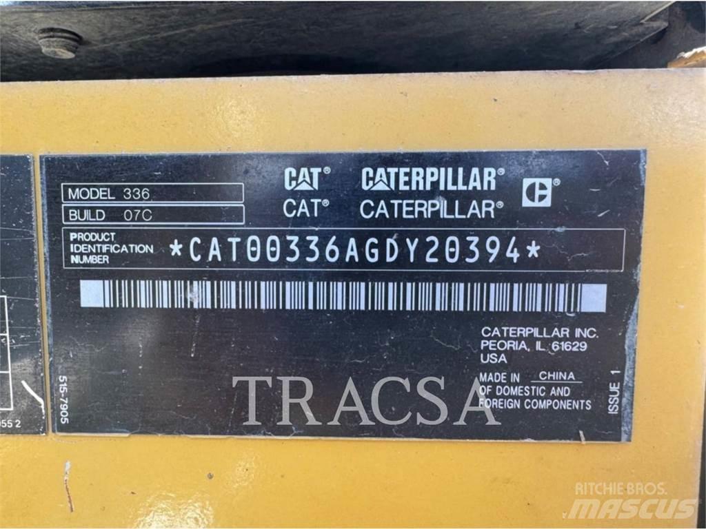 CAT 336 Верижен екскаватор