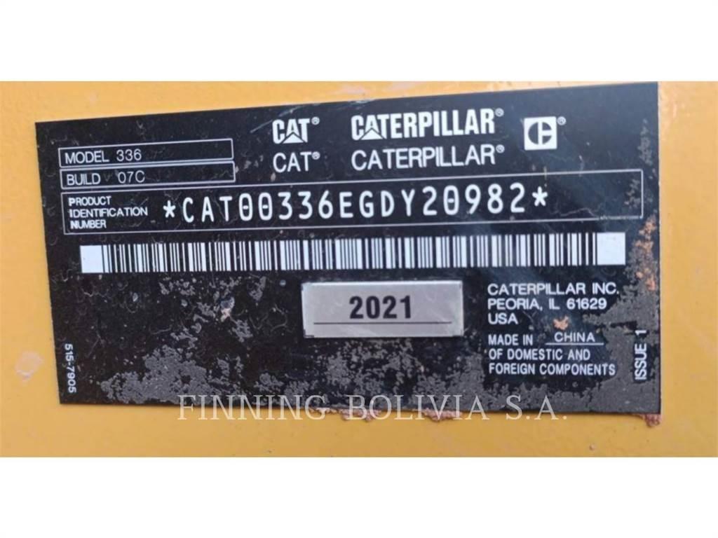 CAT 336-07 Верижен екскаватор