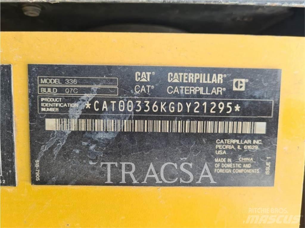 CAT 336-07 Верижен екскаватор