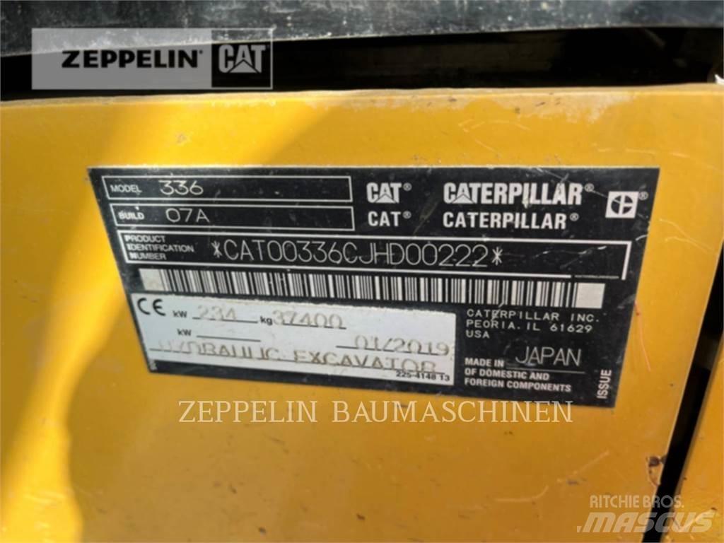 CAT 336-07A Верижен екскаватор