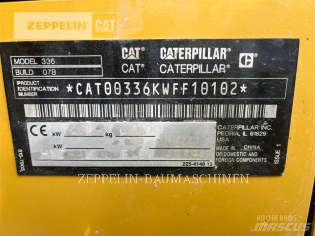 CAT 336-07B Верижен екскаватор