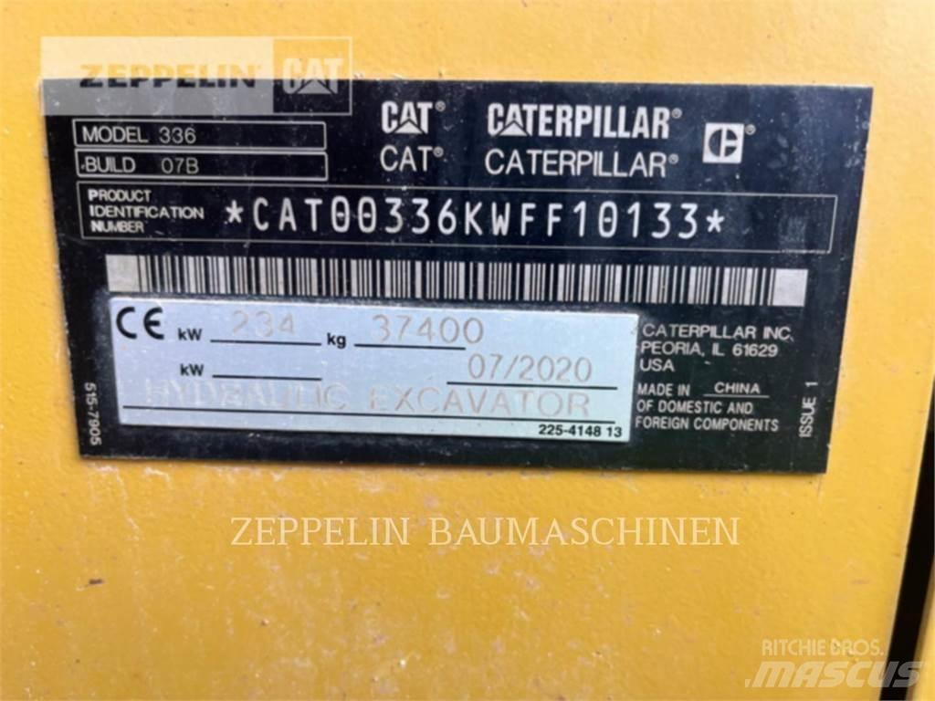 CAT 336-07B Верижен екскаватор