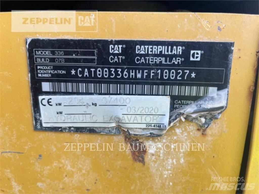 CAT 336-07B Верижен екскаватор