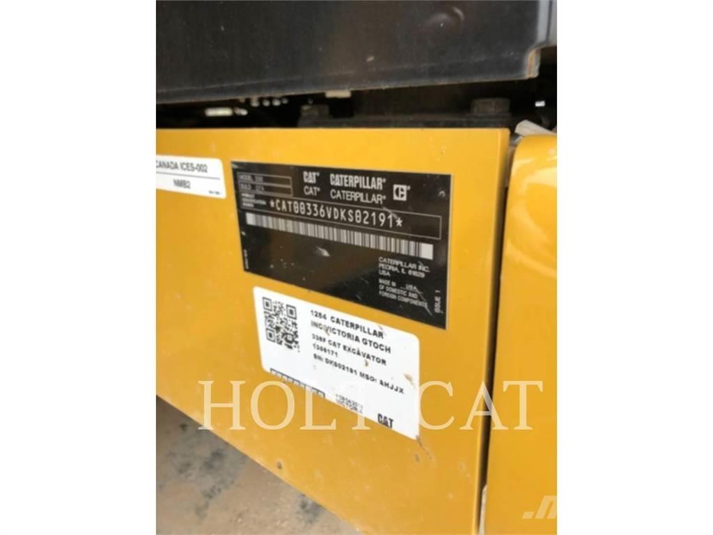 CAT 336 10 TC Верижен екскаватор