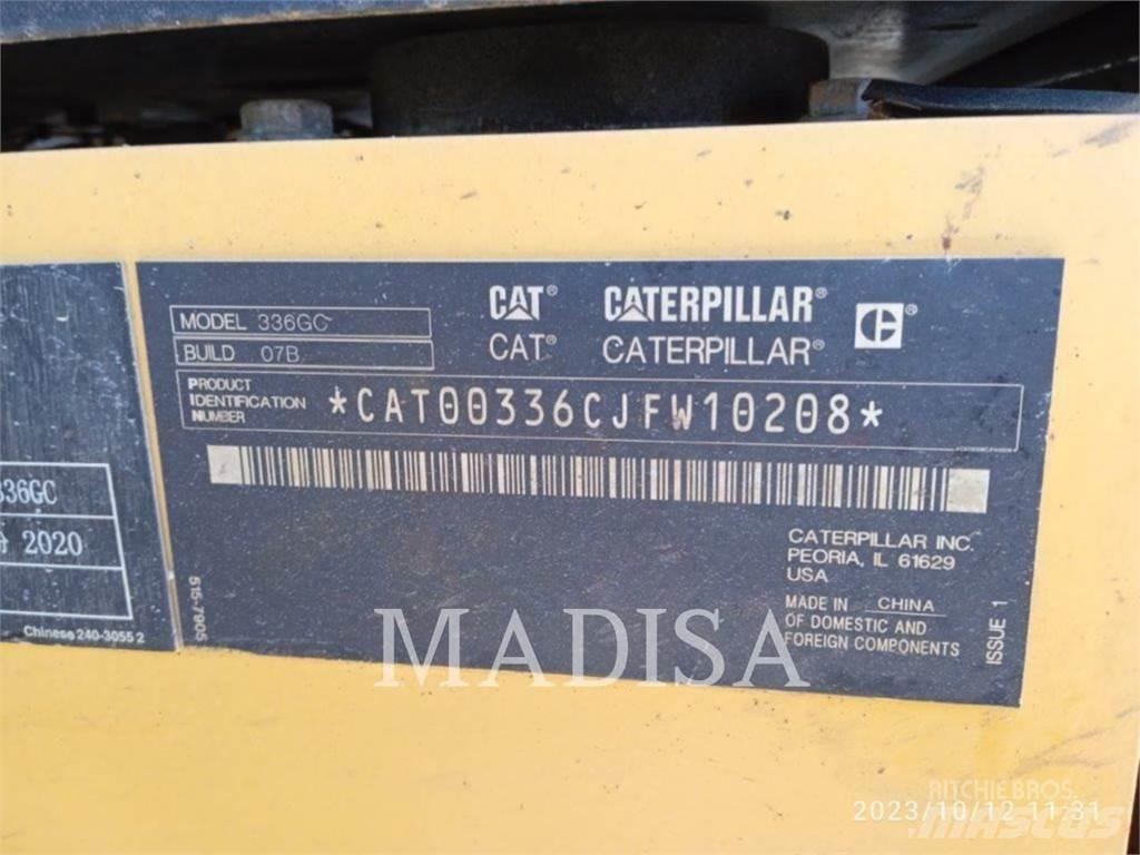 CAT 336 GC Верижен екскаватор