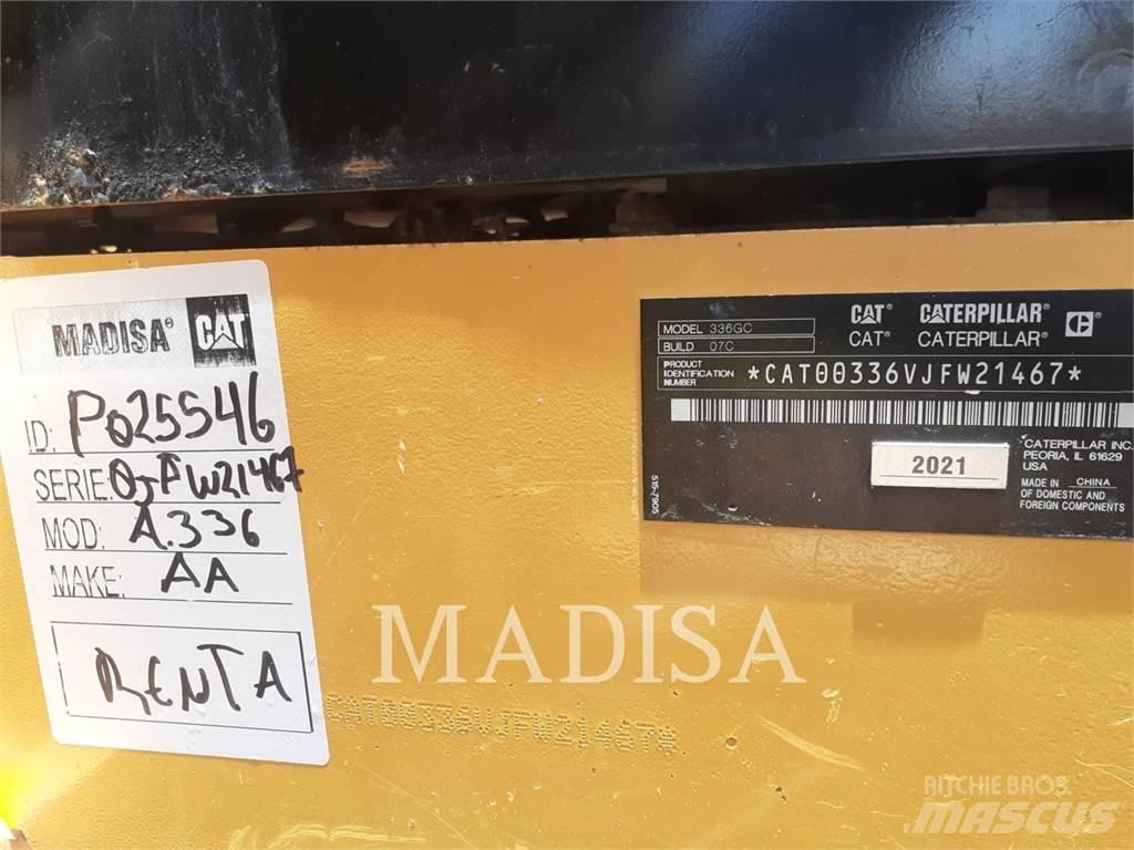 CAT 336 GC Верижен екскаватор