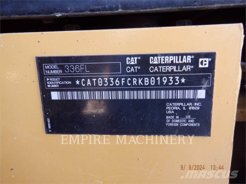 CAT 336FL Верижен екскаватор