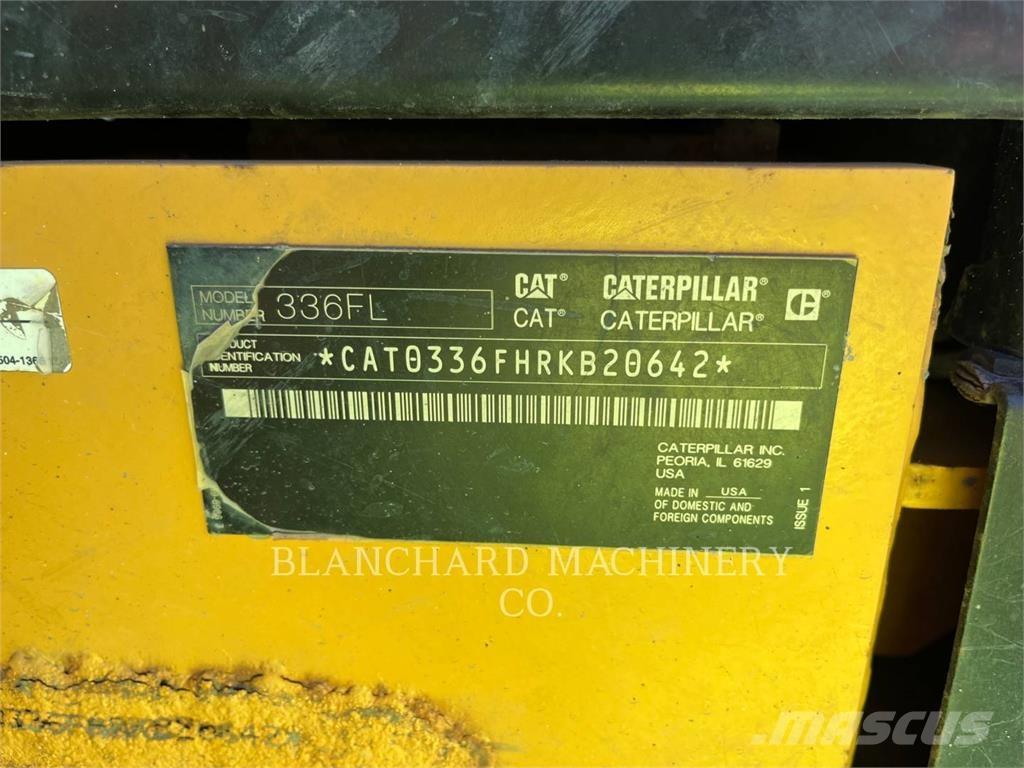 CAT 336FL Верижен екскаватор