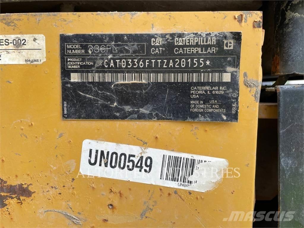 CAT 336FL TH Верижен екскаватор