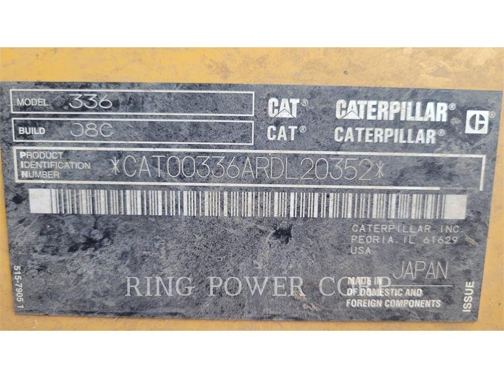CAT 336HYDTHUM Верижен екскаватор