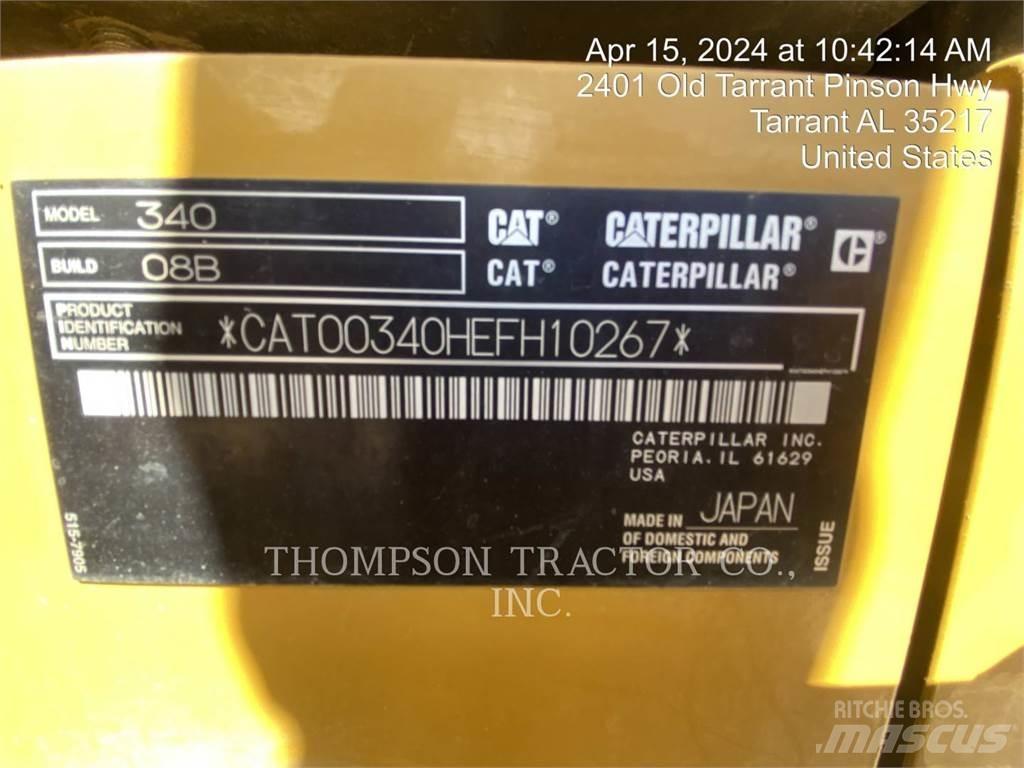 CAT 340 Верижен екскаватор