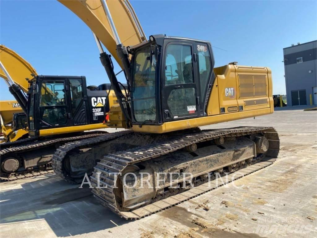 CAT 340-08 Верижен екскаватор
