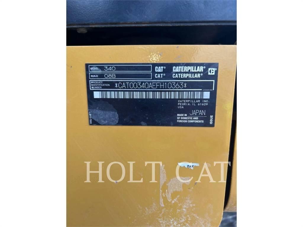 CAT 340 10 TC Верижен екскаватор