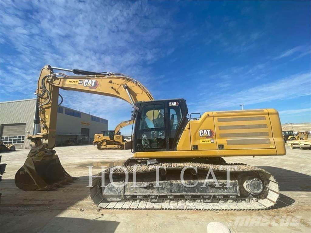 CAT 340 10 TC Колесни товарачи
