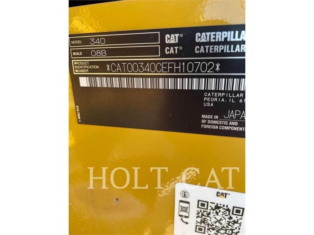 CAT 340 10 TC Верижен екскаватор