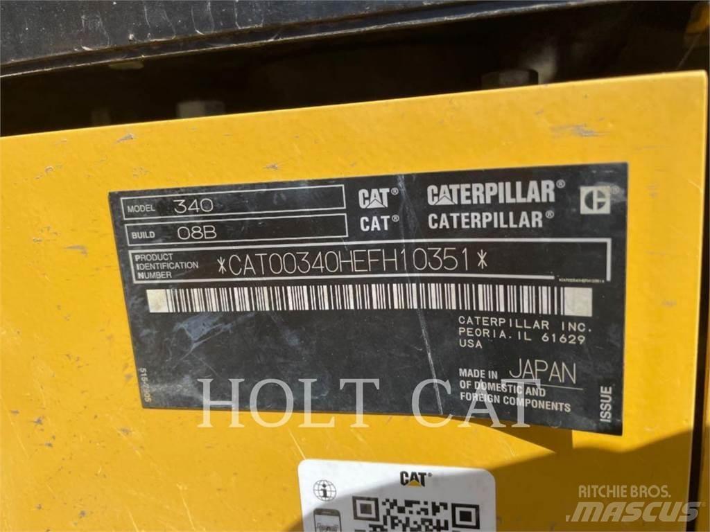CAT 340 12 TC Верижен екскаватор