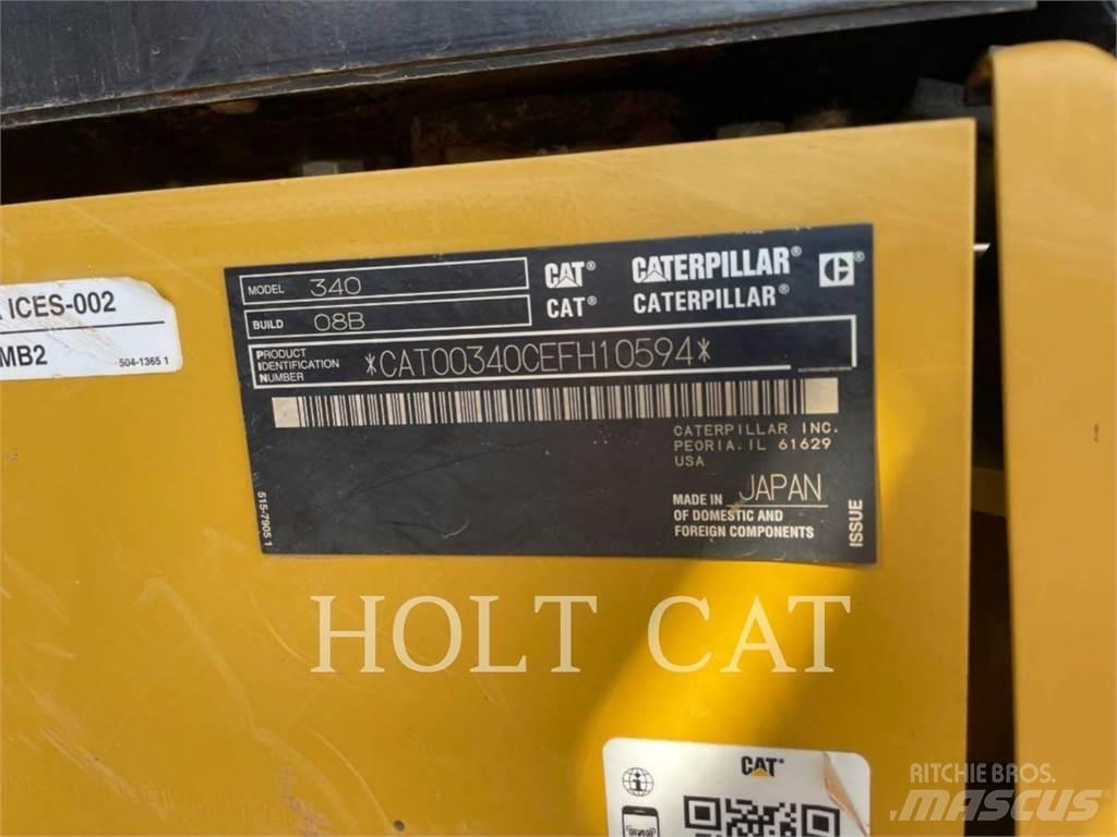 CAT 340 12 TC Верижен екскаватор