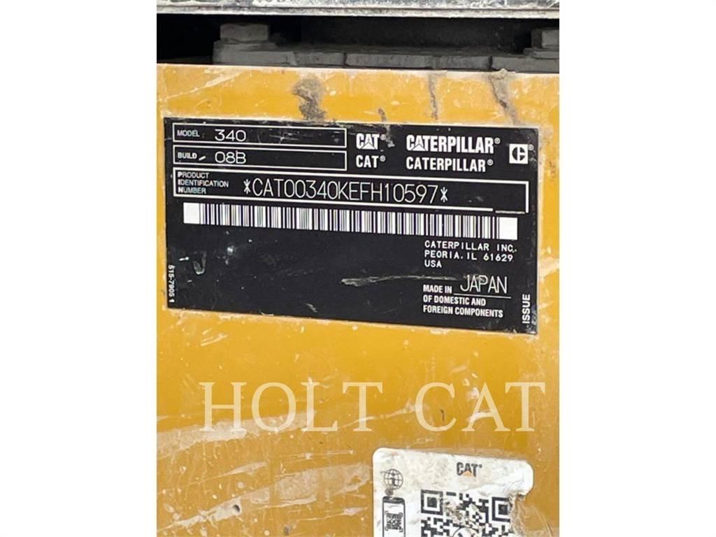 CAT 340 12 TC Верижен екскаватор