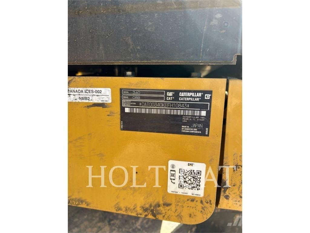 CAT 340 12 TC Верижен екскаватор