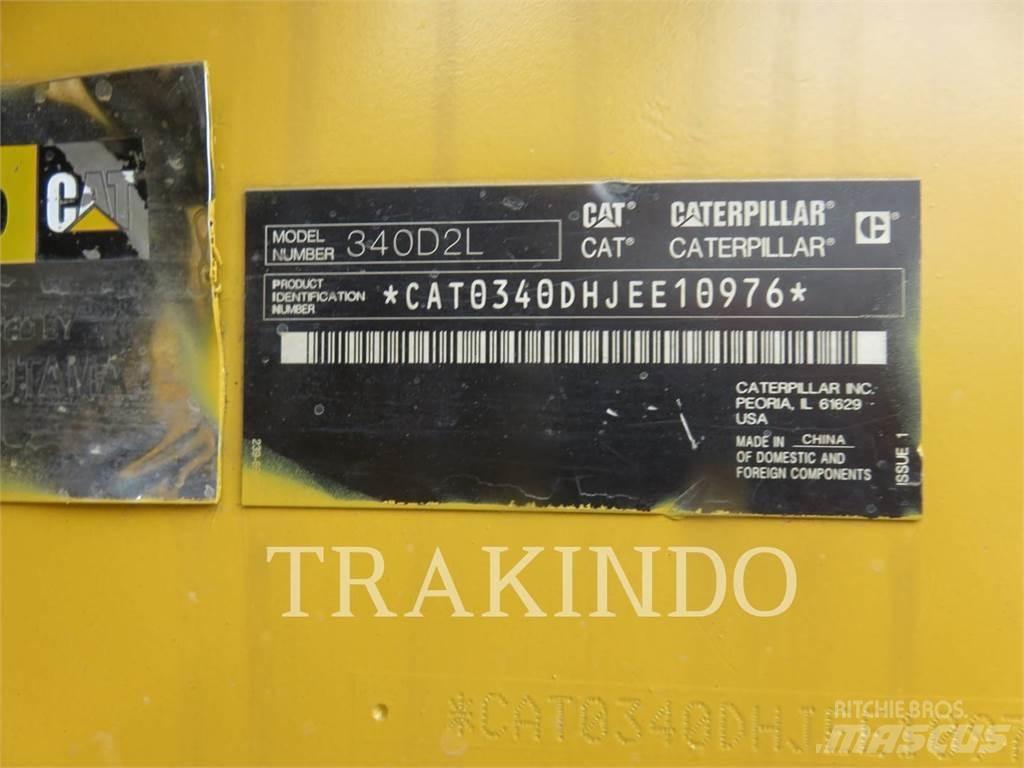 CAT 340D2L Верижен екскаватор