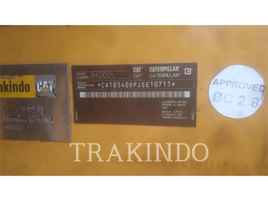 CAT 340D2L Верижен екскаватор