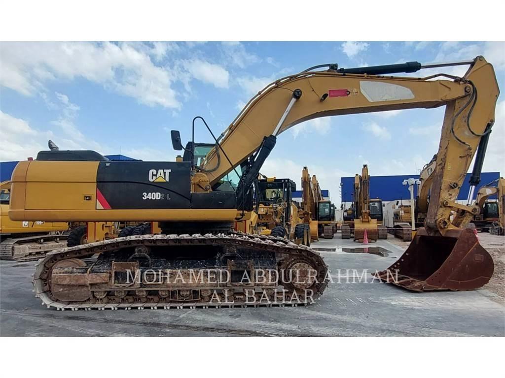 CAT 340D2L Верижен екскаватор