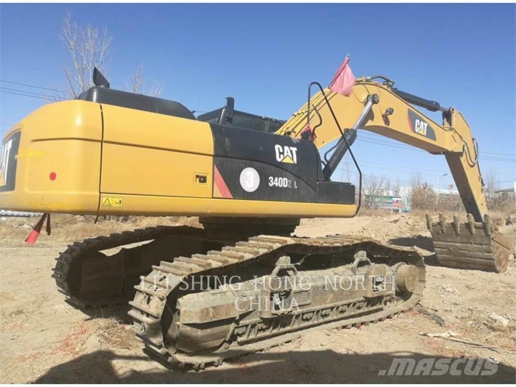CAT 340D2L Верижен екскаватор