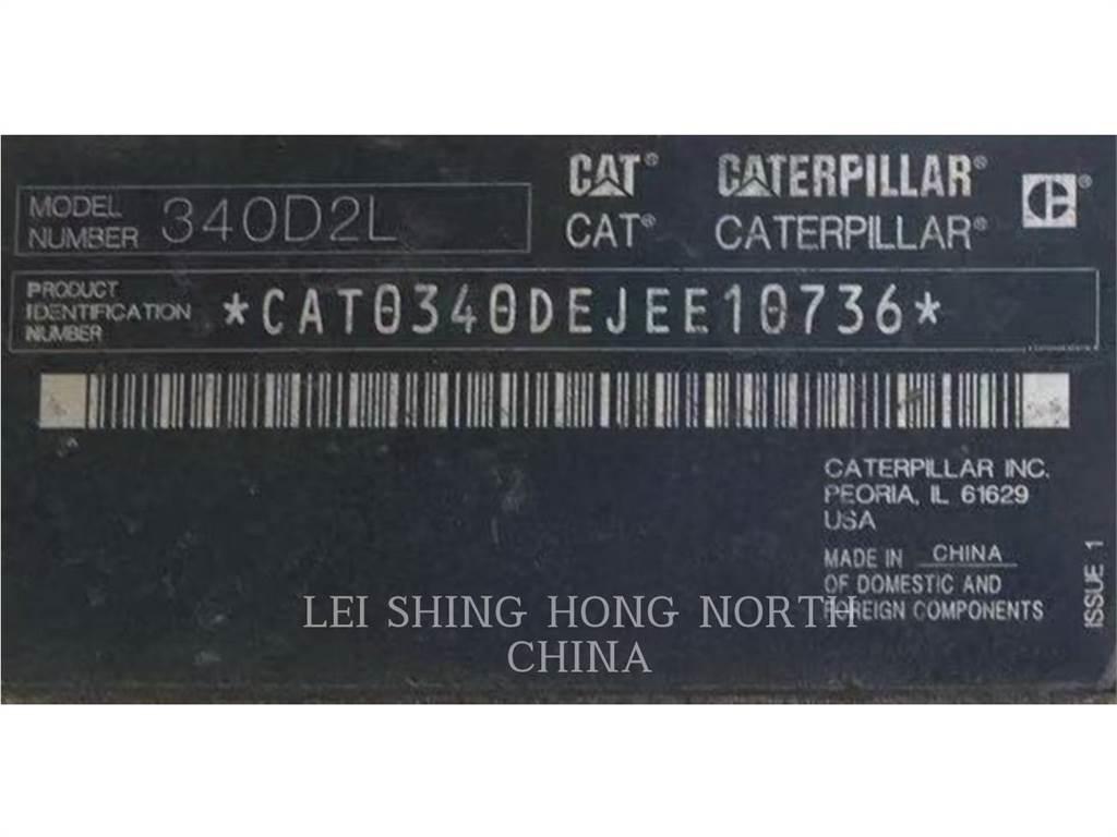 CAT 340D2L Верижен екскаватор